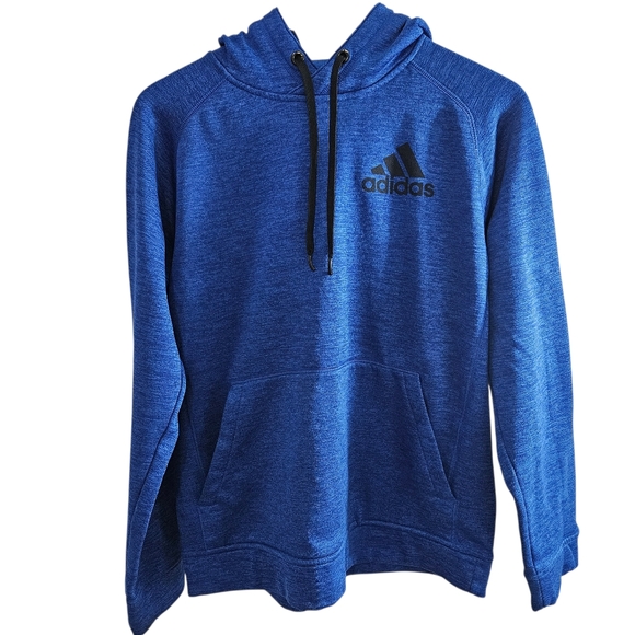 adidas Tops - Adidas Royal Blue Pullover Hoodie Unisex